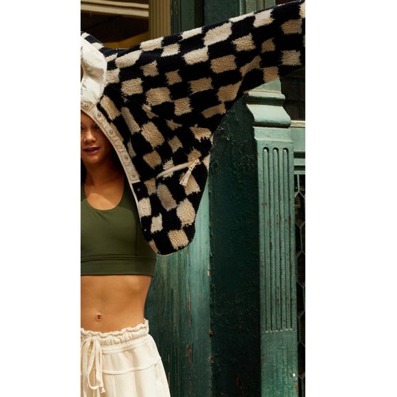 NWT FP Movement Rocky Ridge Jacket / Black Check - Picture 4 of 6